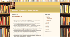 Desktop Screenshot of handry-satriago.com